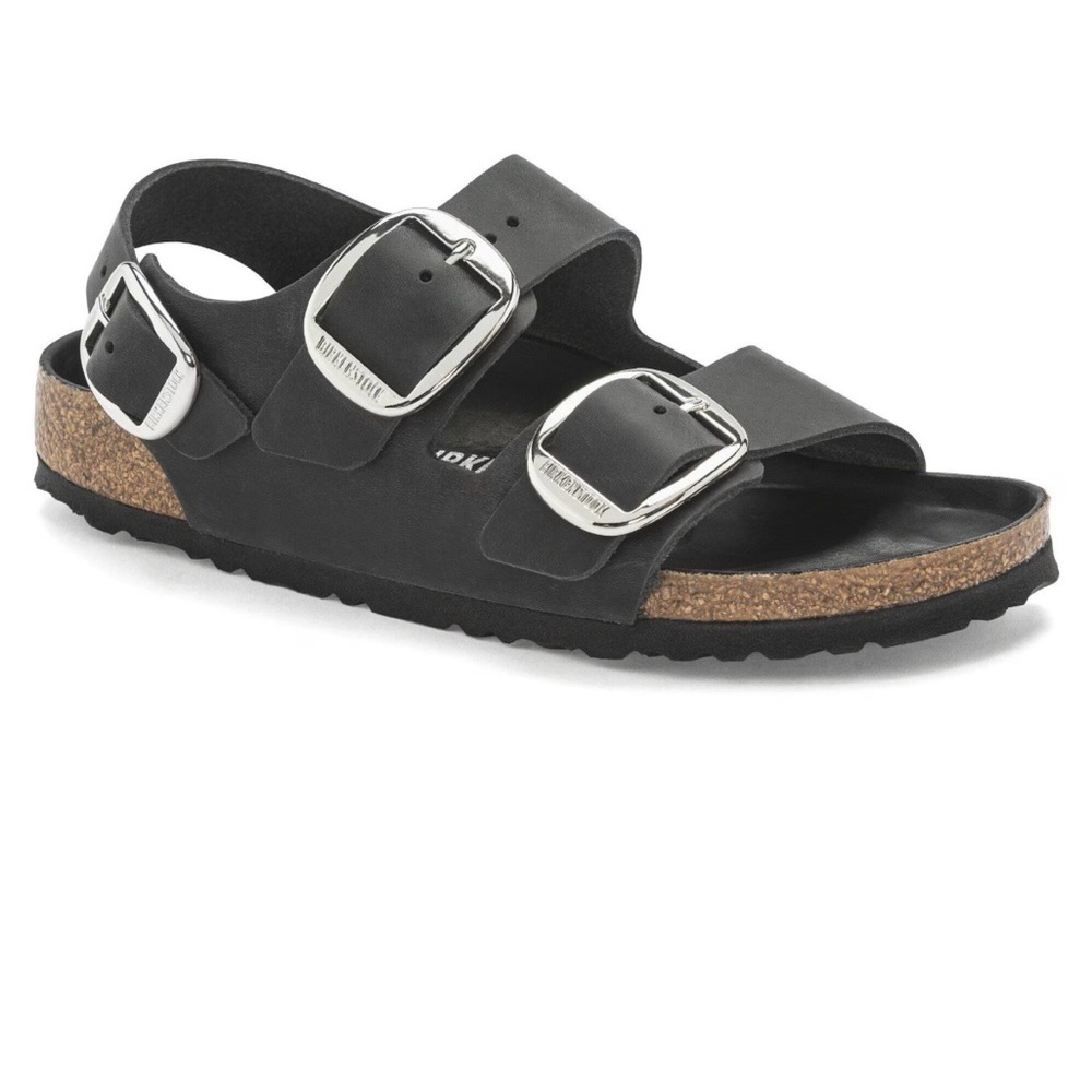 Brand new Birkenstock Milano Big Buckle Oiled Leather